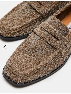 Steve Madden Women's Parlour Suede Penny Loafers in Brown